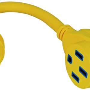 ParkPower by Marinco 30AM - 50AF 12" 3-Prong Generator Adapter Cord