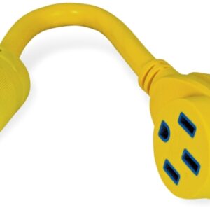 ParkPower by Marinco 30AM - 50AF 12" 4-Prong Generator Adapter Cord