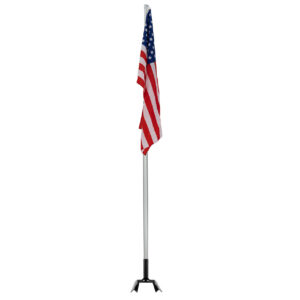 RV Flag Pole Retractable Flag for Campers